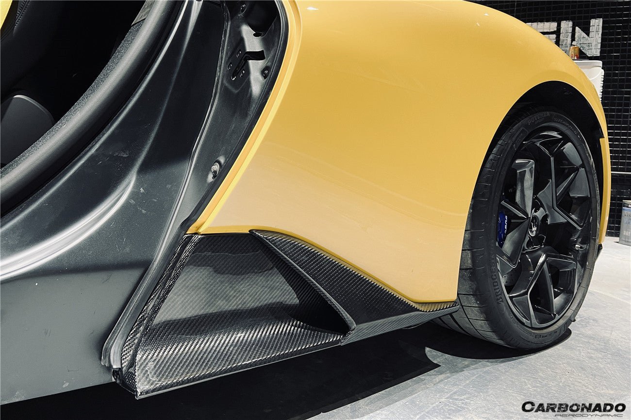 2020 - 2025 Maserati MC20 OE Dry Carbon Fiber Side Skirts